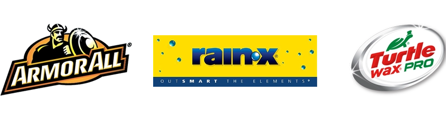 Car care brands logos